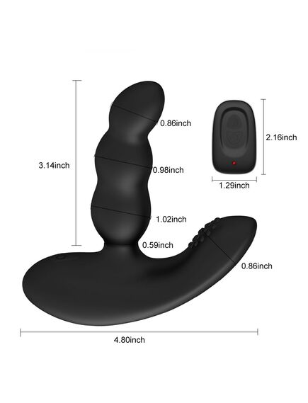 Массажер простаты с пультом Д/У Nitoc , изображение 2