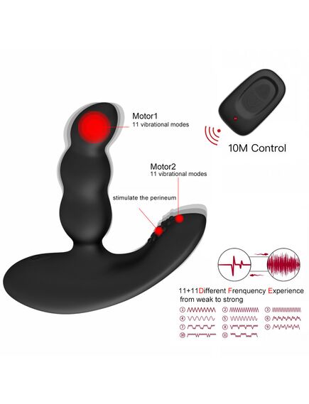 Массажер простаты с пультом Д/У Nitoc , изображение 3