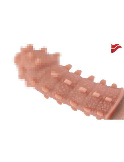 Насадка на фаллос с бугорками размер M Kokos , изображение 3