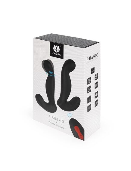 Массажер простаты с ротацией и пультом Jiggle-RCT , изображение 2