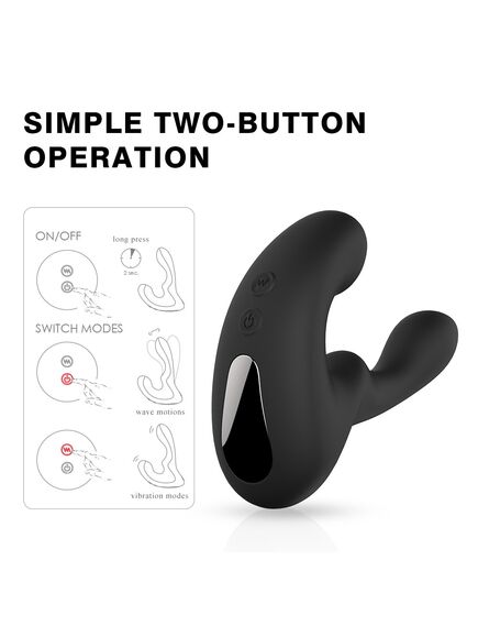 Массажер простаты с эффектом движения пальца "Landys" , изображение 8