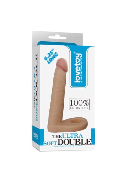 Насадка реалистичная The Ultra Soft Double 15.8 sm , изображение 4