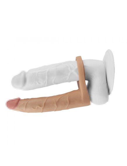 Насадка реалистичная The Ultra Soft Double 17.7 sm 