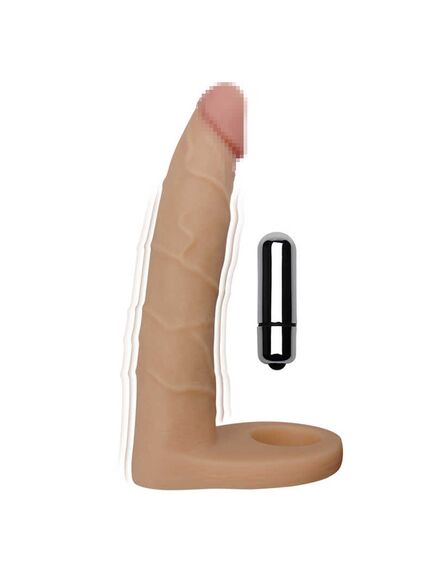 Насадка реалистичная The Ultra Soft Double 17.7 sm , изображение 4