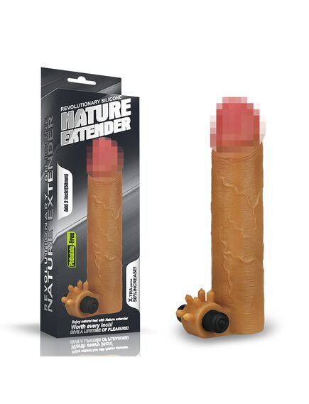 Насадка реалистичная "Nature Extender" +4 см 