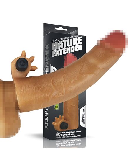Насадка реалистичная "Nature Extender" +4 см , изображение 2