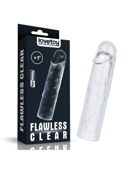 Удлиняющая насадка на член Flawless Clear Penis Sleeve Add 1 