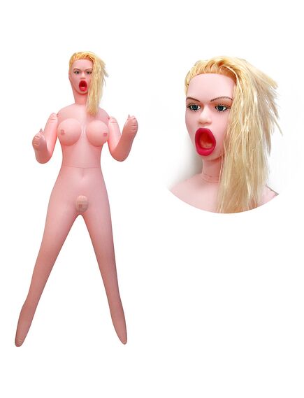 Надувная Секс-Кукла с вибрацией ВАЛЕРИЯ рост 155 см , изображение 2
