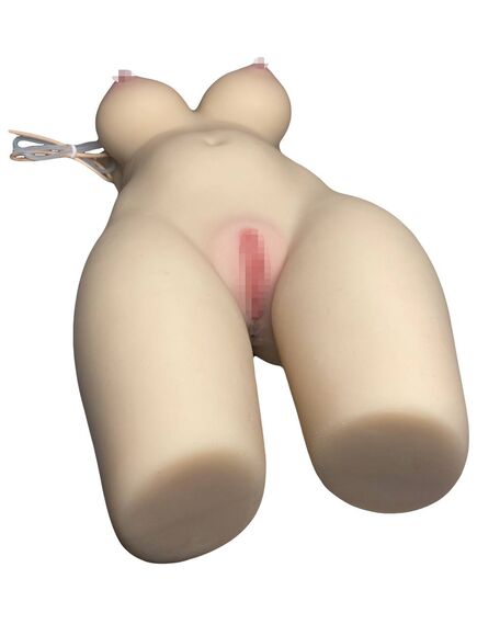 Мастурбатор торс с вибрацией и функцией всасывания "Miah" с пультом Д/У , изображение 5