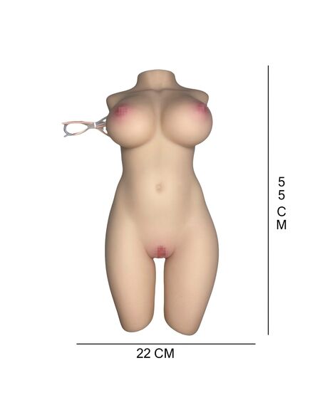 Мастурбатор торс с вибрацией и функцией всасывания "Miah" с пультом Д/У , изображение 7