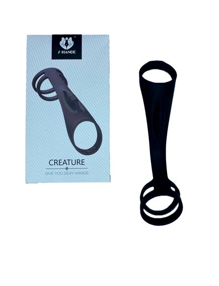 Насадка на член с эрекционными кольцами CREATURE , изображение 2