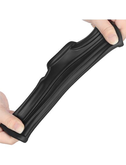 Вибро кольцо Ridge Knights с манжетой для мошонки (черное) , изображение 8