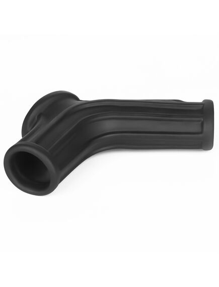 Вибро кольцо Ridge Knights с манжетой для мошонки (черное) , изображение 10