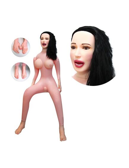 Надувная Секс-Кукла с вибрацией ВИКТОРИЯ рост 155 см , изображение 2