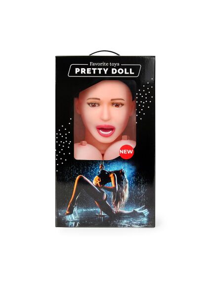 Надувная Секс-Кукла с вибрацией ВИКТОРИЯ рост 155 см , изображение 3