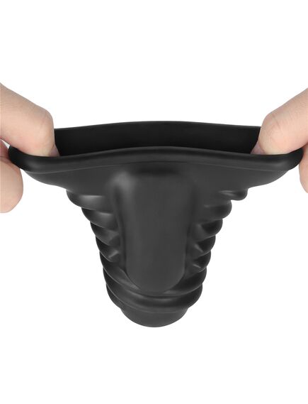 Вибрирующее спиральное кольцо Knights (черное) , изображение 6