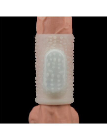 Вибрирующее кольцо насадка Drip (белое) , изображение 6