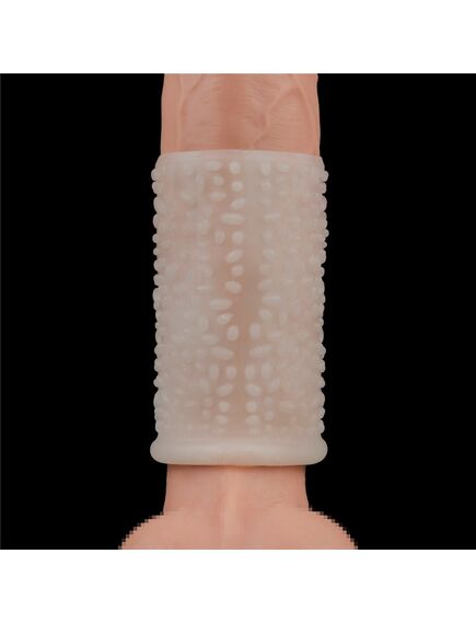 Вибрирующее кольцо насадка Drip (белое) , изображение 7