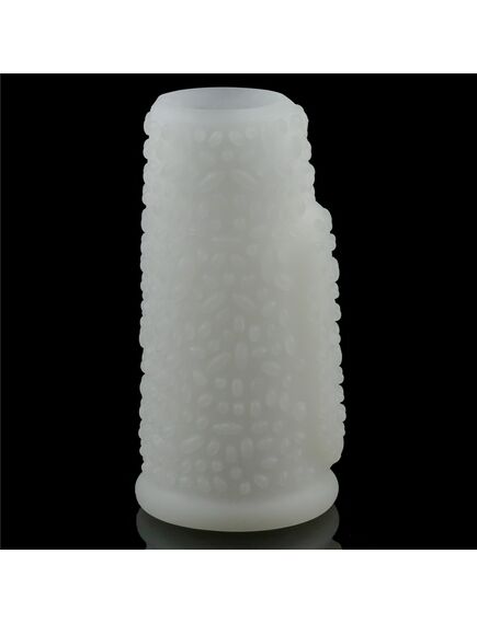 Вибрирующее кольцо насадка Drip (белое) , изображение 3