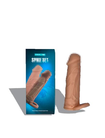 Насадка на член Spike set 15 см , изображение 4