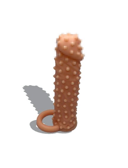 Насадка на член Spike set с пупырышками 15 см 