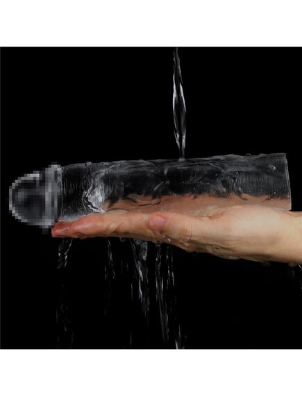 Удлиняющая насадка на член Flawless Clear Penis Sleeve Add 2'' , изображение 5