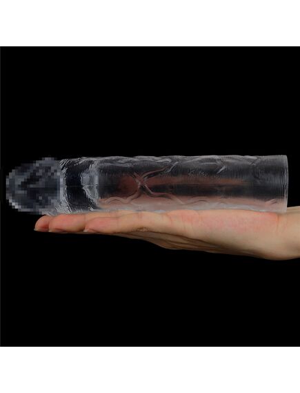 Удлиняющая насадка на член Flawless Clear Penis Sleeve Add 2'' , изображение 7