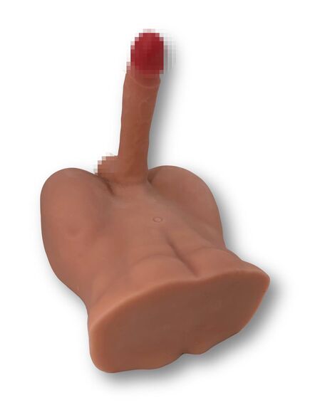 Мини-мастурбатор торс с фаллосом , изображение 4