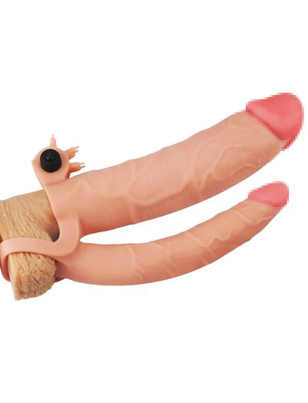 Насадка для двойного проникновения реалистичная "Pleasure" , изображение 6