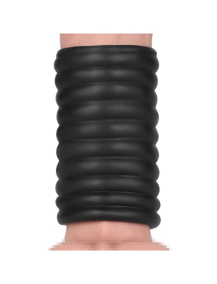 Вибрирующее кольцо насадка Wave knights (черное) , изображение 12