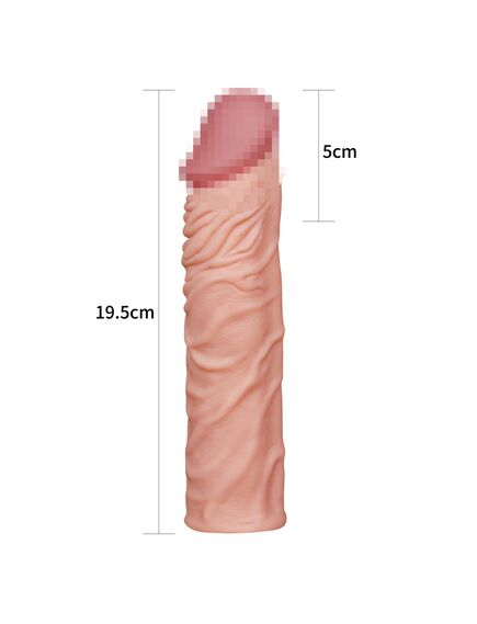 Насадка реалистичная удлиняющая 19,5см , изображение 3