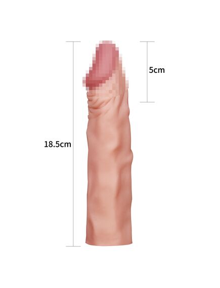 Насадка реалистичная удлиняющая 19см , изображение 3