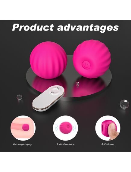 Шарик с вибрацией на пульте (подкладка в презерватив для увеличения члена) , изображение 3