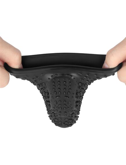 Вибрирующее кольцо насадка Drip (черное) , изображение 6