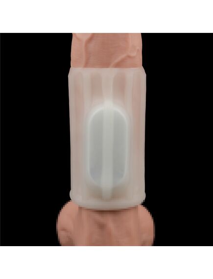 Вибрирующее кольцо насадка Ridge Knights (белое) , изображение 7