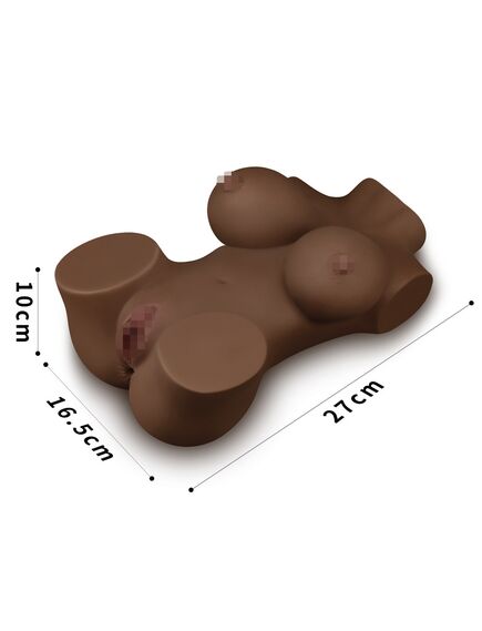 Мастурбатор мини торс Streetgirl's #5 black , изображение 7