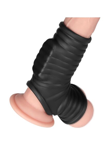 Вибрирующее спиральное кольцо Knights (черное) , изображение 13