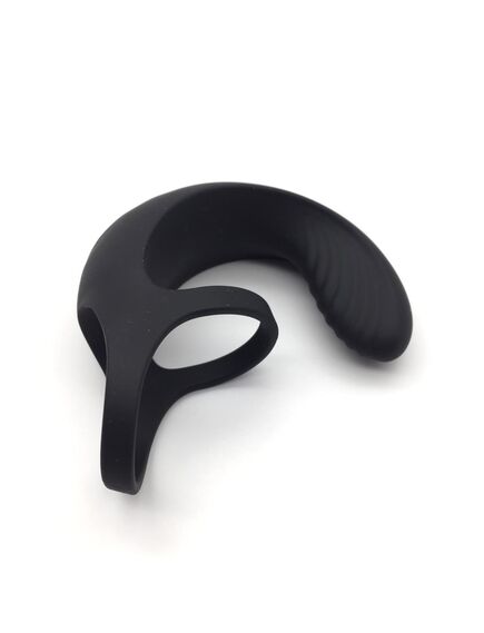 Эрекционное кольцо с вибрацией и мешочком для мошонки Gavin , изображение 4