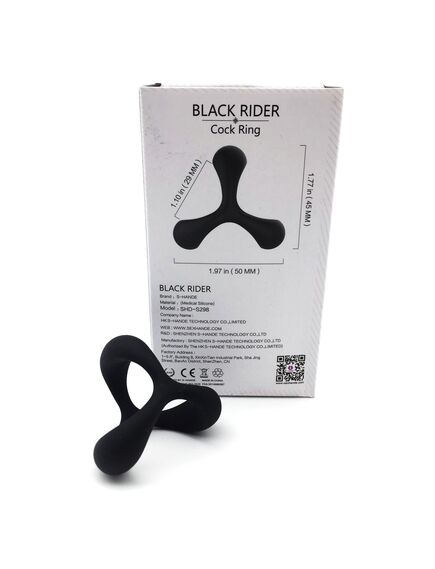 Эрекционное кольцо Black Rider , изображение 2