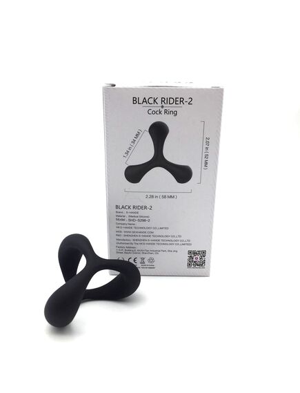 Эрекционное кольцо Black Rider , изображение 2