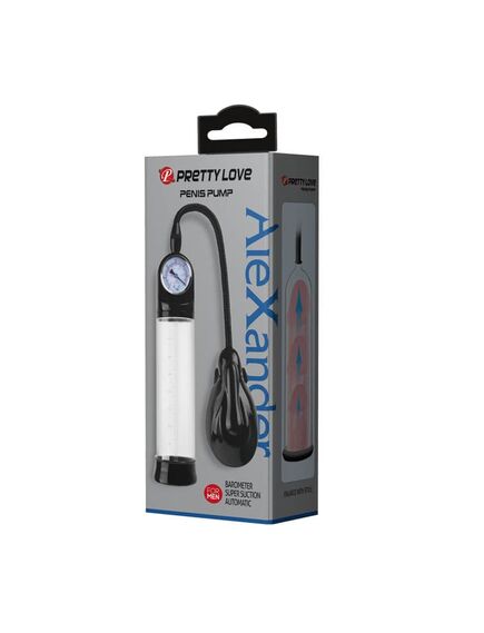 Помпа мужская автоматическая с барометром , изображение 2