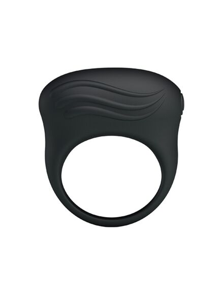 Вибрирующее кольцо для члена Bertram, цвет черный , изображение 2