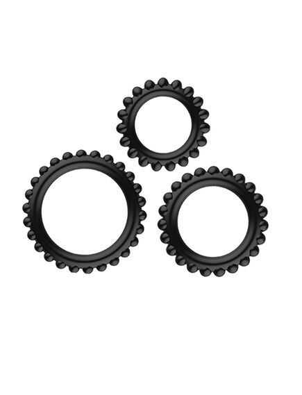 Набор эрекционных колец TITAN имитация автомобильных шин , изображение 2