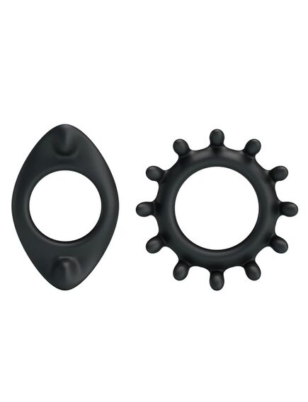 Набор эрекционных колец рельефной формы Baile Ring , изображение 2