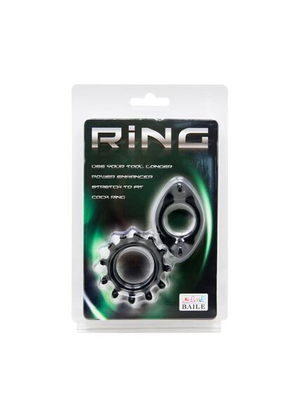 Набор эрекционных колец рельефной формы Baile Ring , изображение 3