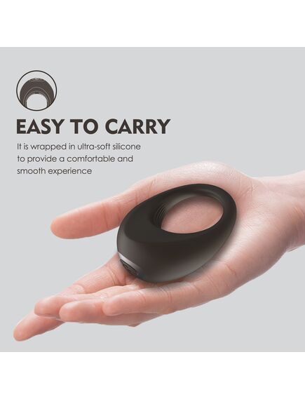 Эрекционное кольцо с вибрацией и пультом Д/У "Alan" , изображение 2