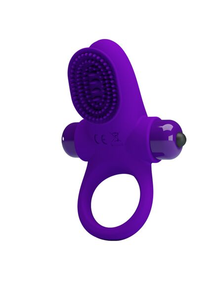 Эрекционное Виброкольцо с клиторальным стимулятором , изображение 3