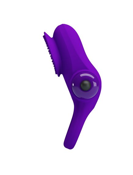 Эрекционное Виброкольцо с клиторальным стимулятором , изображение 4