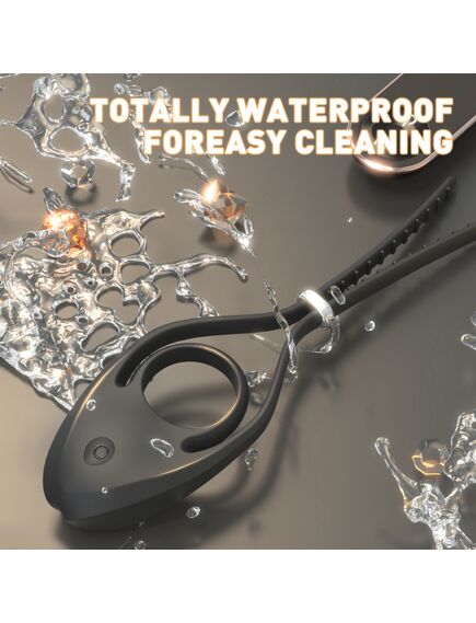 Эрекционное кольцо "Лассо" с вибрацией LOCK и пультом Д/У , изображение 5