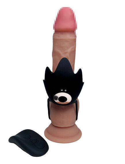 Эрекционное кольцо с вибрацией и пультом Д/У , изображение 3